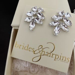 Lexi style earrings from company brides and hairpins. Never worn.